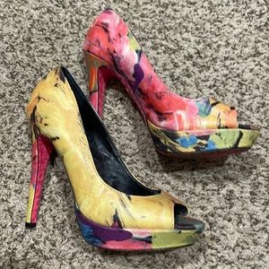 Betsey Johnson Bradlee Platform Heels